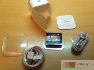 Ipod nano 6th, 8 Gb, Graphite, Brand-New!! 