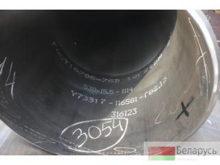 Труба стальная 530х15,5 ГОСТ 10706-76 сталь 10Г2ФБЮ Челябинск