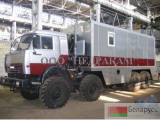 Автомобиль исследования нефтяных скважин на шасси Камаз 4310 Минск