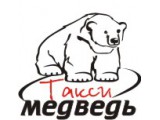 Логотип Такси "Медведь", ЧУП "Цифровые технологиии и полиграфия"